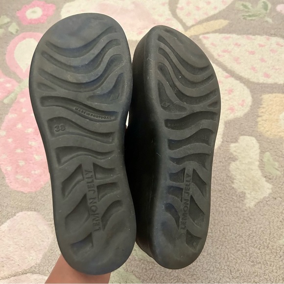 Lemon Jelly Fenix Black Platform Sandals size 38 - Picture 4 of 4